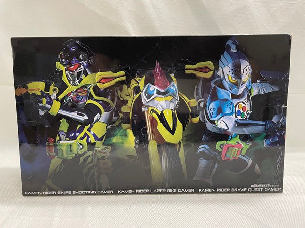 【中古】【開封品】仮面ライダーエグゼイド SUPER BEST DX3大ライダーガシャット＆キメワザスロットホルダーセット＜おもちゃ＞（代引き不可）6546