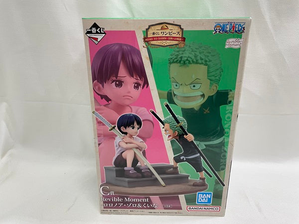 【中古】【未開封】ロロノア・ゾロ＆くいな 一番くじ ワンピース 冒険への軌跡 C賞＜フィギュア＞（代引き不可）6546