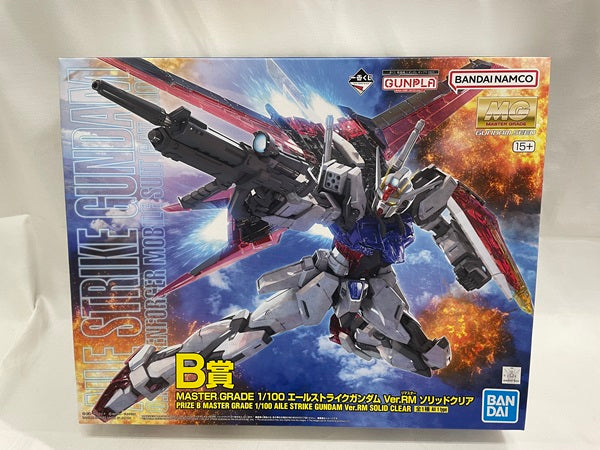 【中古】【未組立】1/100 MG エールストライクガンダム Ver.RM ソリッドクリア＜プラモデル＞（代引き不可）6546