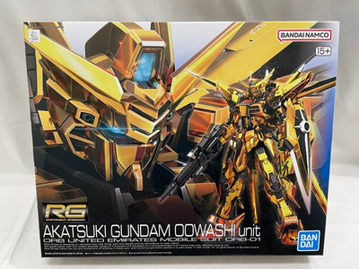 【中古】【未組立】1/144 RG ORB-01 アカツキガンダム「機動戦士ガンダムSEED DESTINY」＜プラモデル＞（代引き不...