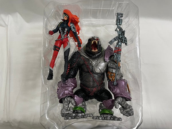 【中古】【開封品】SPAWN シースポーン&サイガー アクションフィギュア＜フィギュア＞（代引き不可）6546