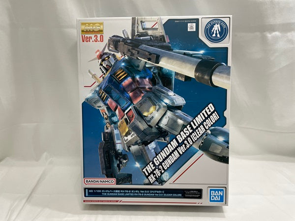 【中古】【未組立】1/100 MG RX-78-2 ガンダムVer.3.0 クリアカラー 「機動戦士ガンダム」 ＜プラモデル＞（代引き不可）6546