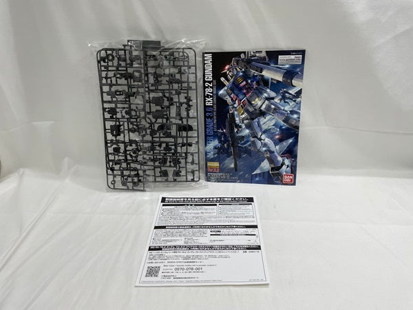 【中古】【未組立】1/100 MG RX-78-2 ガンダムVer.3.0 クリアカラー 「機動戦士ガンダム」 ＜プラモデル＞（代引き不可）6546