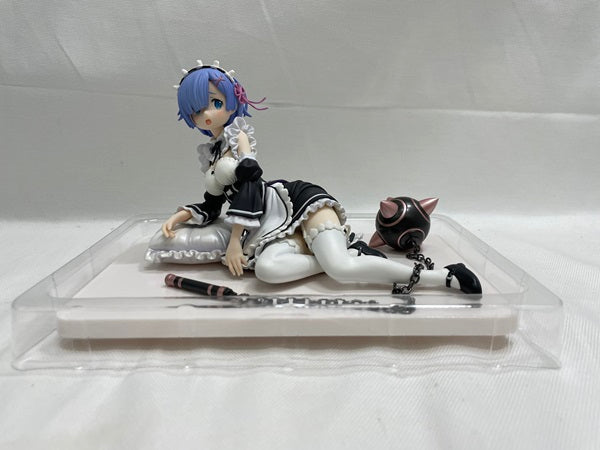 【中古】【開封品】Re:ゼロから始める異世界生活 レム 1/7スケール塗装済み完成品＜フィギュア＞（代引き不可）6546