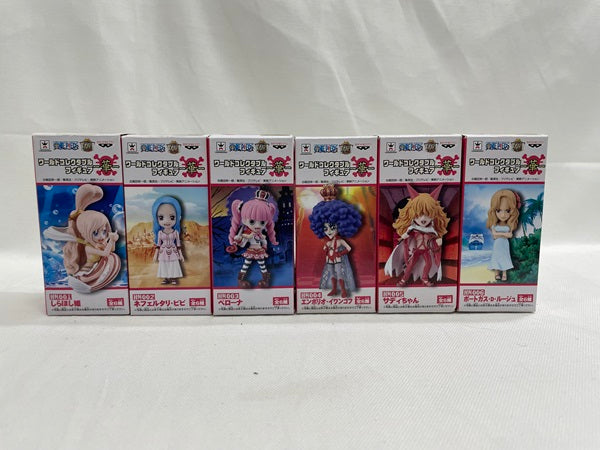 【中古】【開封品】【6体セット】ワンピース ワールドコレクタブルフィギュア−華−＜フィギュア＞（代引き不可）6546
