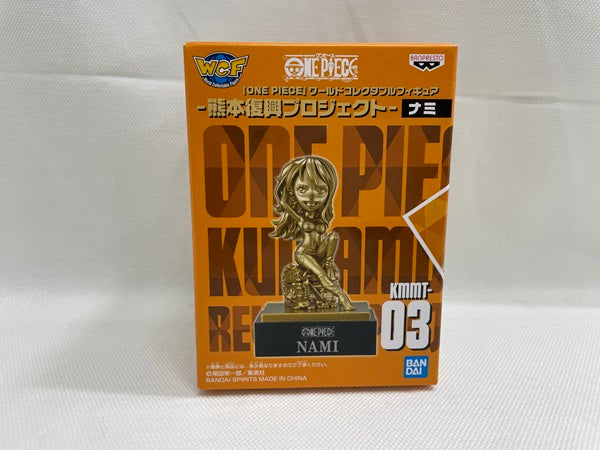 【中古】【開封品】ナミ 「ワンピース」 ワールドコレクタブルフィギュア -熊本復興プロジェクト- 銅像ミニフィギュア＜フィギュア＞（代引き不可）6546