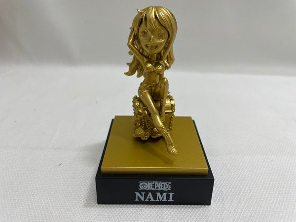 【中古】【開封品】ナミ 「ワンピース」 ワールドコレクタブルフィギュア -熊本復興プロジェクト- 銅像ミニフィギュア＜フィギュア＞（代引き不可）6546