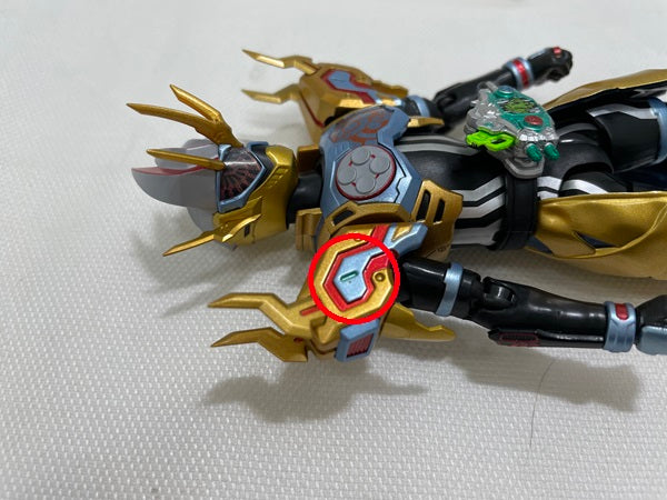 【中古】【開封品】S.H.Figuarts  「仮面ライダーエグゼイド」 ゲムデウスクロノス＜フィギュア＞（代引き不可）6546