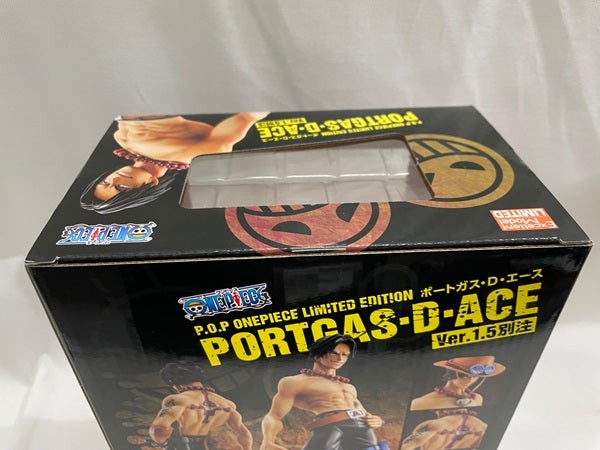 【中古】【開封品】ポートガス・D・エース Ver.1.5 ネット限定別注モデル Portrait.Of.Pirates ワンピース LIMITED EDITION＜フィギュア＞（代引き不可）6546