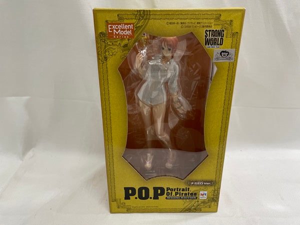 【中古】【未開封】ナミ エンディングVer.「ワンピースシリーズ STRONG EDITION」Portrait.Of.Pirates＜フィギュア＞（代引き不可）6546