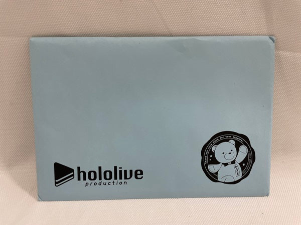 【中古】【開封品】白上フブキ 活動3周年記念 直筆サイン入りダイカットポストカード ＜コレクターズアイテム＞（代引き不可）6546