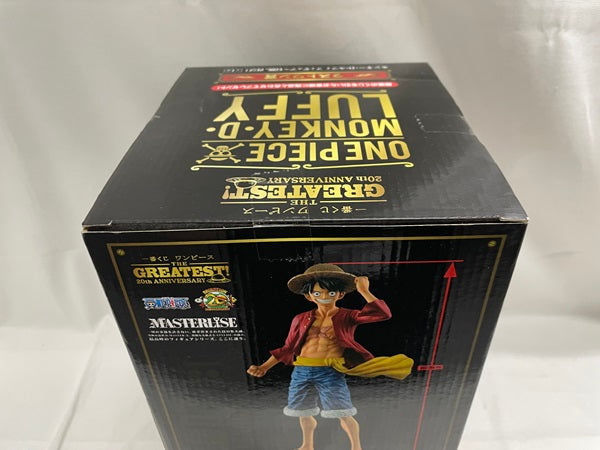 【中古】【未開封】一番くじ ワンピース THE GREATEST! 20th ANNIVERSARY ラストワン賞 モンキー・Ｄ・ルフィ＜フィギュア＞（代引き不可）6546