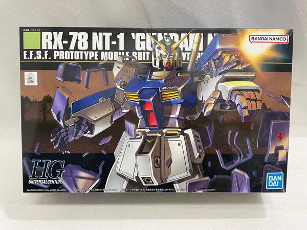 【中古】【未組立】1/144 HGUC RX-78 ガンダムNT-1 「機動戦士ガンダム0080 ポケットの中の戦争」 [5059158]＜プラモデル＞（代引き不可）6546