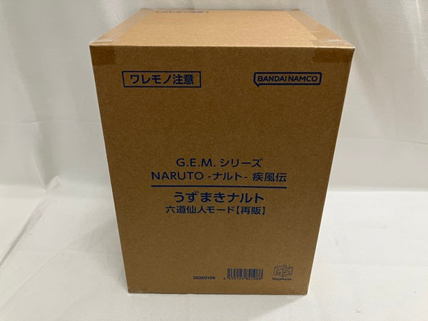 【中古】【未開封】G.E.M.シリーズ NARUTO-ナルト- 疾風伝 うずまきナルト 六道仙人モード （再販）＜フィギュア＞（代引き不可）6546