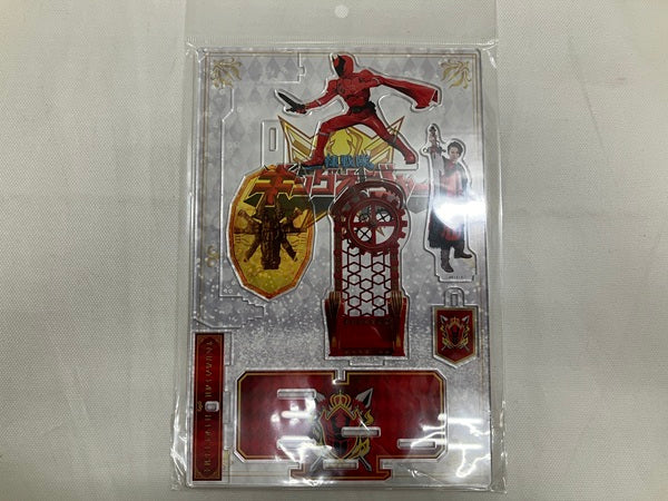 【中古】【開封品】クワガタオージャー＆ギラ・ハスティー DXアクリルスタンド 「王様戦隊キングオージャー」＜コレクターズアイテム＞（代引き不可）6546