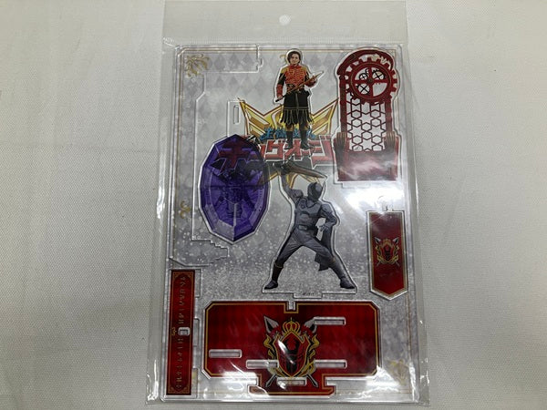 【中古】【開封品】オオクワガタオージャー＆ラクレス・ハスティーDXアクリルスタンド　王様戦隊キングオージャー＜コレクターズアイテム＞（代引き不可）6546