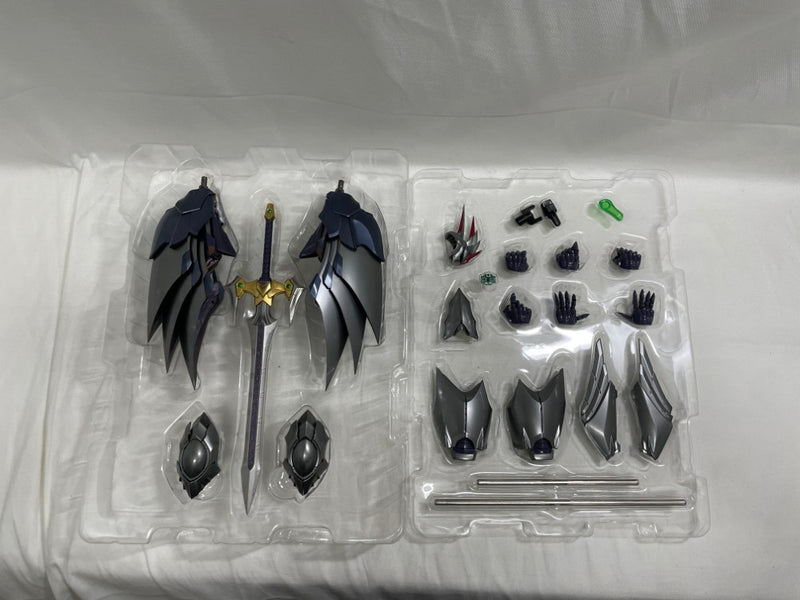 【中古】【開封品】サイバスター(精霊憑依Ver.) 「スーパーロボット大戦OG」 鉄魄シリーズ 合金可動フィギュア＜フィギュア＞（代引き不可）6546