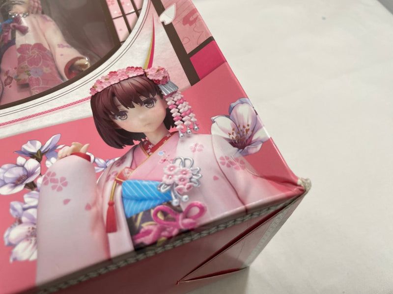 【中古】【開封品】加藤恵 和服ver. 「冴えない彼女の育てかた」 WAHOO! 1/8 ATBC-PVC製塗装済み完成品 ANIPLEX+限定＜フィギュア＞（代引き不可）6546