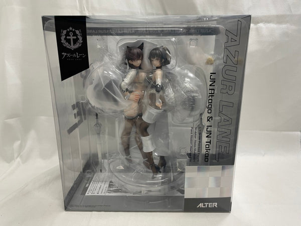 【中古】【未開封】愛宕＆高雄 レースクイーンVer. 「アズールレーン」 1/7 PVC＆ABS製塗装済み完成品＜フィギュア＞（代引き不可）6546