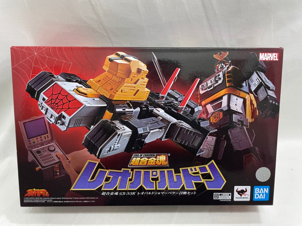 【中古】【開封品】超合金魂 GX-33R レオパルドン＆マーベラー召喚セット 「スパイダーマン」＜フィギュア＞（代引き不可）6546
