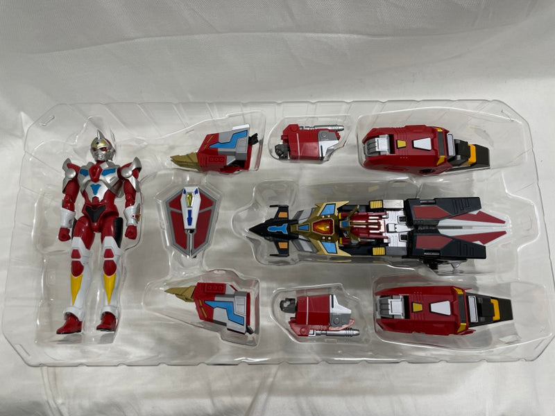 【中古】【開封品】THE合体 合体竜帝キンググリッドマン 「電光超人グリッドマン」 塗装済み可動フィギュア＜フィギュア＞（代引き不可）6546