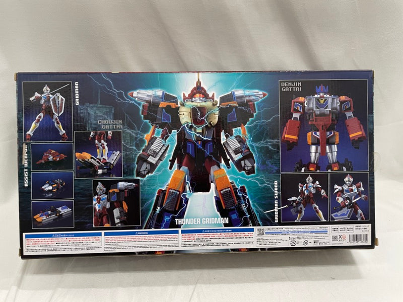 【中古】【開封品】THE合体 合体超神サンダーグリッドマン 「電光超人グリッドマン」 亜鉛合金＆ABS 塗装済み可動フィギュア＜フィギュア＞（代引き不可）6546