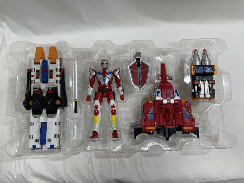 【中古】【開封品】THE合体 合体超神サンダーグリッドマン 「電光超人グリッドマン」 亜鉛合金＆ABS 塗装済み可動フィギュア＜フィギュア＞（代引き不可）6546