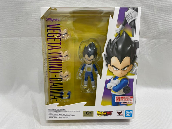 【中古】【開封品】S.H.Figuarts ベジータ(ミニ)-DAIMA- 「ドラゴンボールDAIMA」＜フィギュア＞（代引き不可）6546