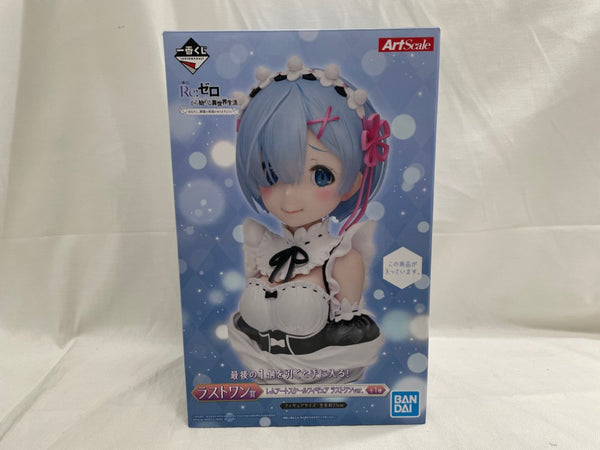 【中古】【開封品】レム「一番くじ Re：ゼロから始める異世界生活-あなたに、精霊の祝福がありますように-」ラストワン賞＜フィギュア＞（代引き不可）6546