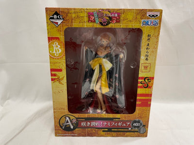 【中古】【未開封】咲き誇れ!ナミフィギュア 「一番くじ ワンピース 咲き誇れ!艶色 麦わら絵巻」 A賞＜フィギュア＞（代引き不可）6546