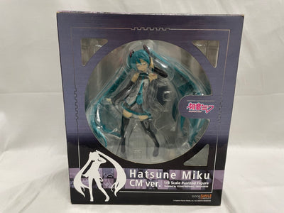 【中古】【開封品】初音ミク CMver. 「キャラクターボーカルシリーズ01 初音ミク」 1/8 PVC塗装済み完成品＜フィギュア＞（...