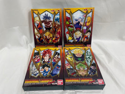 【中古】【開封品・中身未開封】【セット】ドラゴンボール カードダス リミックス Vol.1〜4 4種＜おもちゃ＞（代引き不可）6546