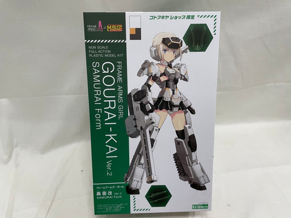 【中古】【未組立】轟雷改 Ver.2 SAMURAI Form 「フレームアームズ・ガール」 コトブキヤショップ限定 [FG115]＜プラモデル＞（代引き不可）6546