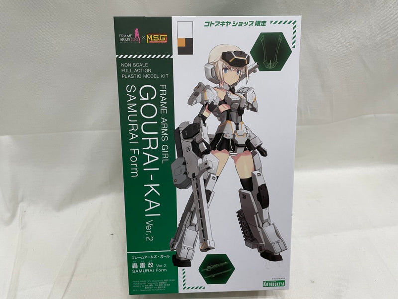 【中古】【未組立】轟雷改 Ver.2 SAMURAI Form 「フレームアームズ・ガール」 コトブキヤショップ限定 [FG115]＜プラモデル＞（代引き不可）6546