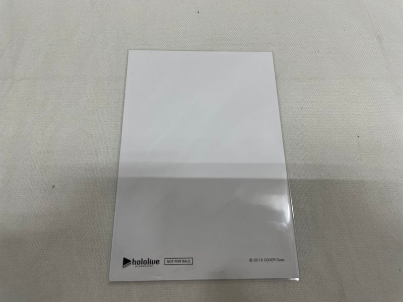 【中古】【開封品】AZKi 直筆サイン＆箔押し複製メッセージ 松うに描き下ろしポストカード「ホロライブ 」＜コレクターズアイテム＞（代引き不可）6546