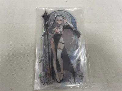 【中古】【未開封】hololive「白銀ノエル 活動5周年記念」 白銀ノエル ステンドグラス風アクリルスタンド＜コレクターズアイテム＞...