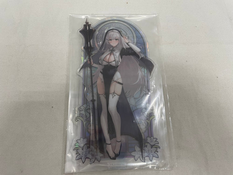 【中古】【未開封】hololive「白銀ノエル 活動5周年記念」 白銀ノエル ステンドグラス風アクリルスタンド＜コレクターズアイテム＞（代引き不可）6546