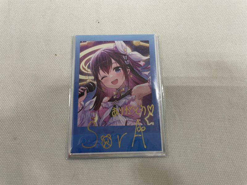 【中古】【開封品】hololive「ときのそら 誕生日記念2024」チェキ風ブロマイドカード＜コレクターズアイテム＞（代引き不可）6546