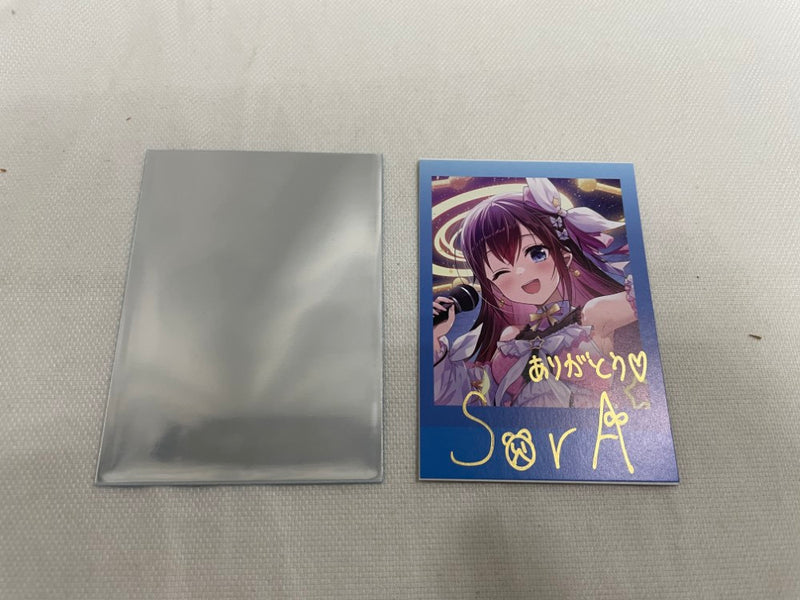 【中古】【開封品】hololive「ときのそら 誕生日記念2024」チェキ風ブロマイドカード＜コレクターズアイテム＞（代引き不可）6546