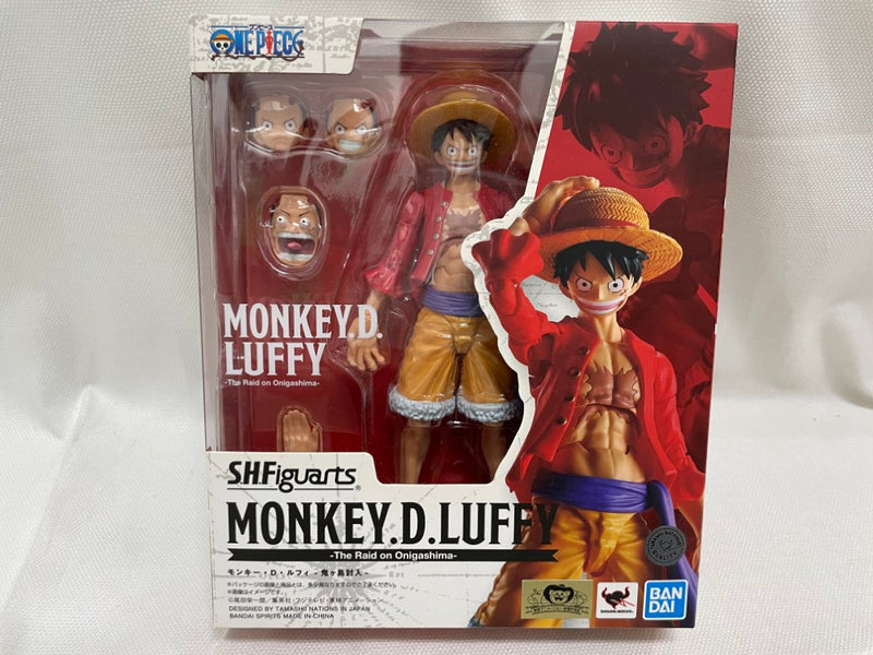 【中古】【開封品】S.H.Figuarts モンキー・D・ルフィ -鬼ヶ島討入- 「ワンピース」＜フィギュア＞（代引き不可）6546