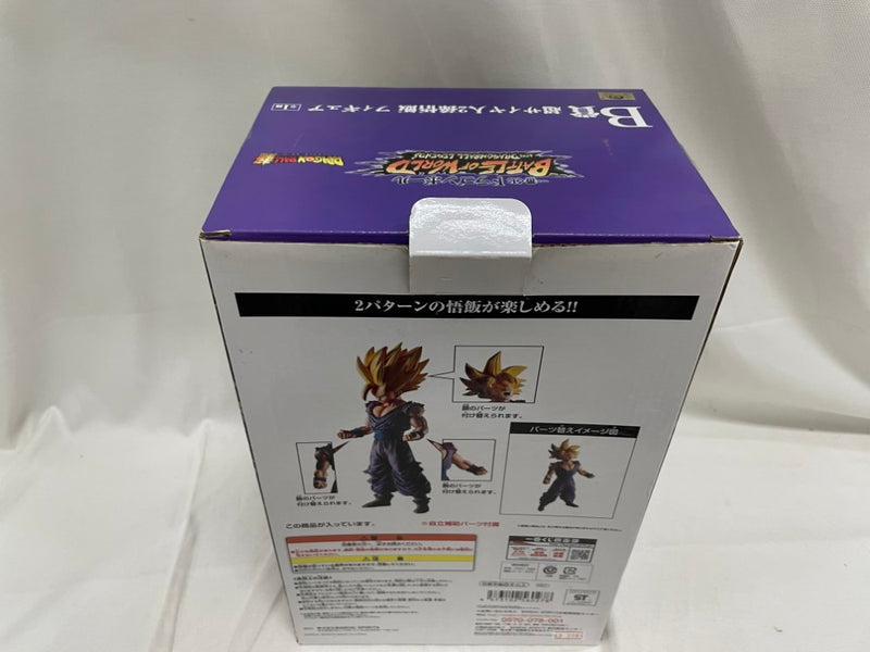 【中古】【開封品】超サイヤ人2孫悟飯 「一番くじ ドラゴンボール BATTLE OF WORLD with DRAGONBALL LEGENDS」B賞＜フィギュア＞（代引き不可）6546