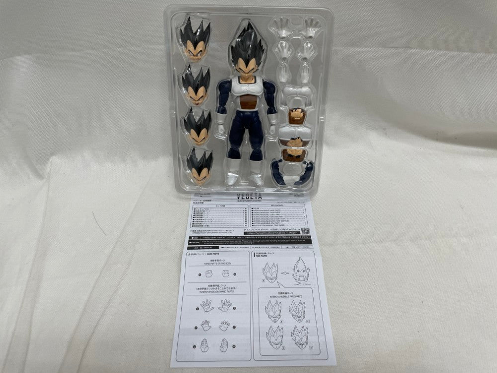 中古】【開封品】S.H.Figuarts ベジータ-旧戦闘服