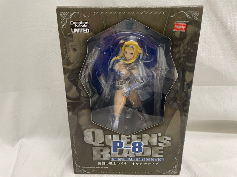 【中古】【未開封】流浪の戦士レイナ オルタナティブP-8 ホビージャパン誌上通販限定版「クイーンズブレイド」PVC塗装済み＜フィギュア＞（代引き不可）6546