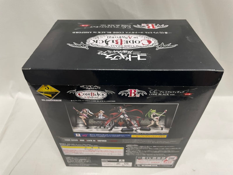 【中古】【開封品】C.C. CODE BLACK ver. 「一番くじプレミアム コードギアス CODE BLACK in ASHFORD」 B賞＜フィギュア＞（代引き不可）6546
