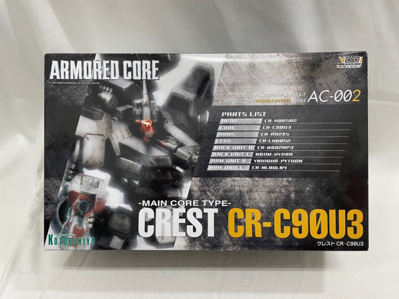 【中古】【未組立】1/72 クレスト CR-C90U3 「アーマード・コア」 ヴァリアブルインフィニティシリーズ AC-002 [VI-02]＜プラモデル＞（代引き不可）6546