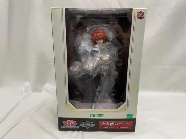 【中古】【未開封】火霊使いヒータ 「遊戯王デュエルモンスターズ」遊戯王カードゲームモンスターフィギュアコレクション 1/7＜フィギュア＞（代引き不可）6546