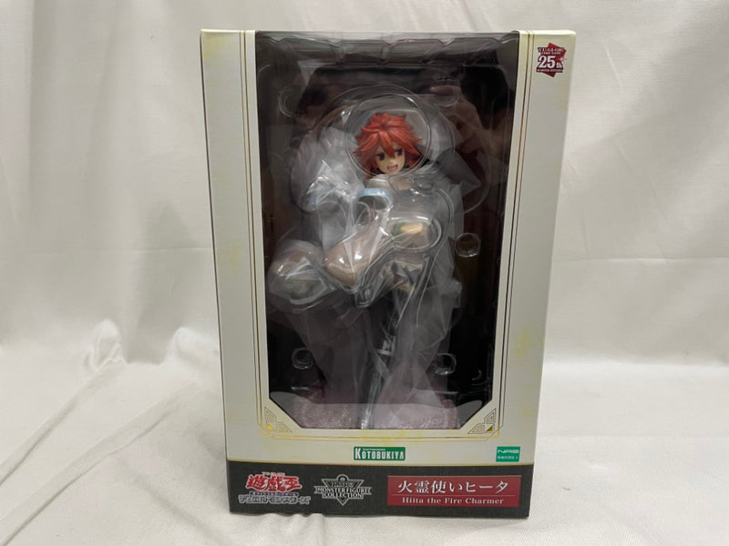 【中古】【未開封】火霊使いヒータ 「遊戯王デュエルモンスターズ」遊戯王カードゲームモンスターフィギュアコレクション 1/7＜フィギュア＞（代引き不可）6546