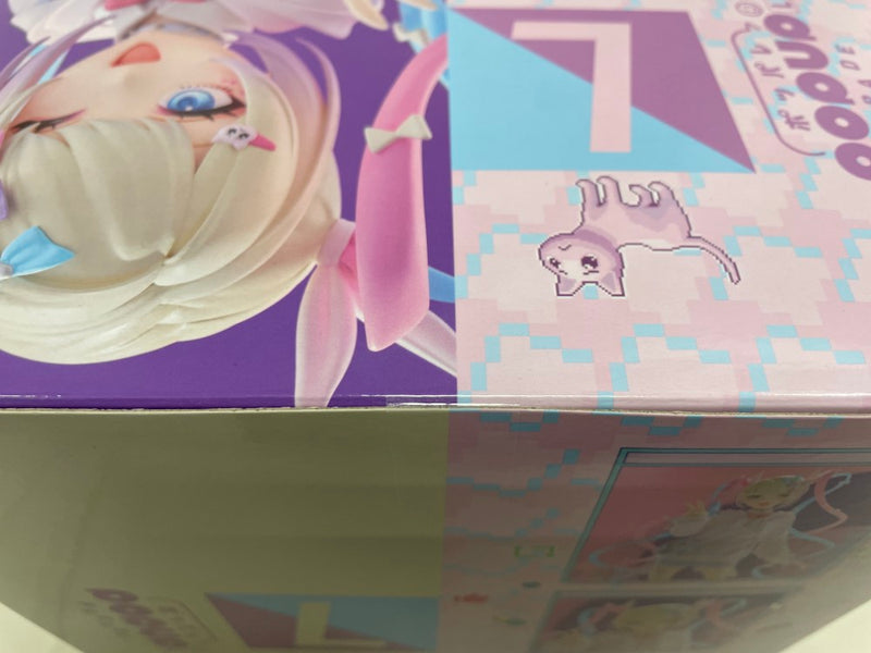 CLEAR PURPLE HIME 展示品　ラスト1点 中古】【未開封】POP UP PARADE 超絶最かわてんしちゃん L size