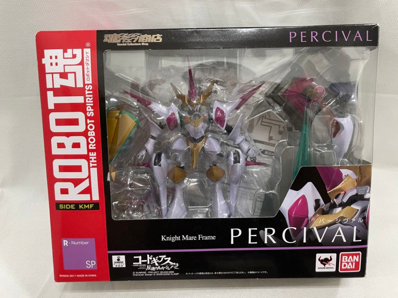 【中古】【開封品】ROBOT魂 ＜SIDE KMF＞ パーシヴァル 「コードギアス 反逆のルルーシュ R2」 魂ウェブ商店限定＜フィギュア＞（代引き不可）6546