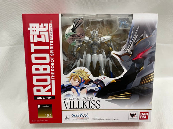 【中古】【未開封】ROBOT魂 ＜SIDE RM＞ AW-CBX007(AG) ヴィルキス 初回版 「クロスアンジュ 天使と竜の輪舞」＜フィギュア＞（代引き不可）6546